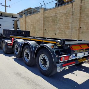 Tipping Container Semi-Trailers