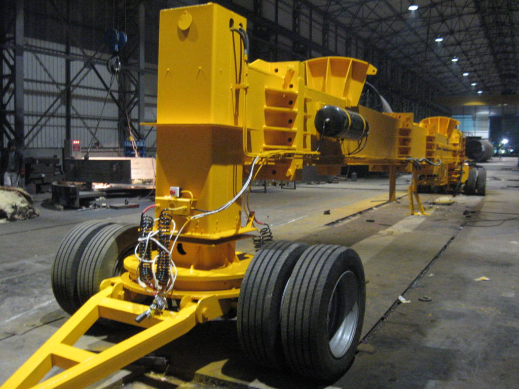 Dam Pipe Transporter SemiTrailers Akyel Trailer