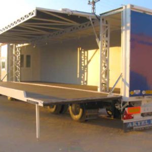 Mobile Stage Semi-Trailers