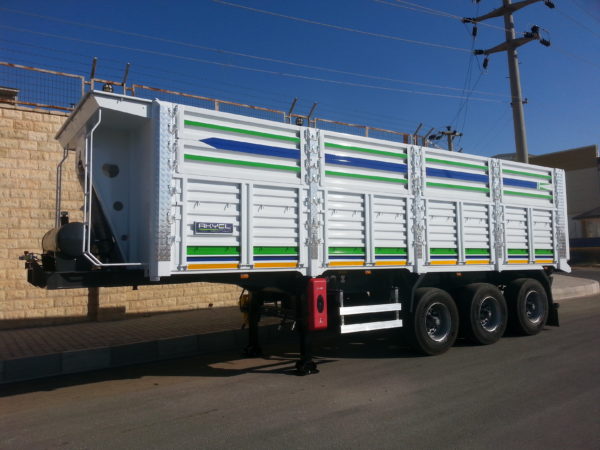 Drop Side Tipper Semi-Trailers (With Cover) - Görsel 3