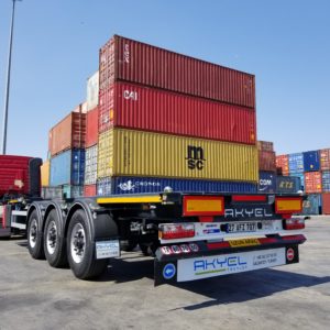 Extendable Skeletal Container Trailers (Telescopic)