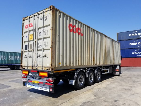 Extendable Skeletal Container Trailers (Telescopic) - Görsel 3