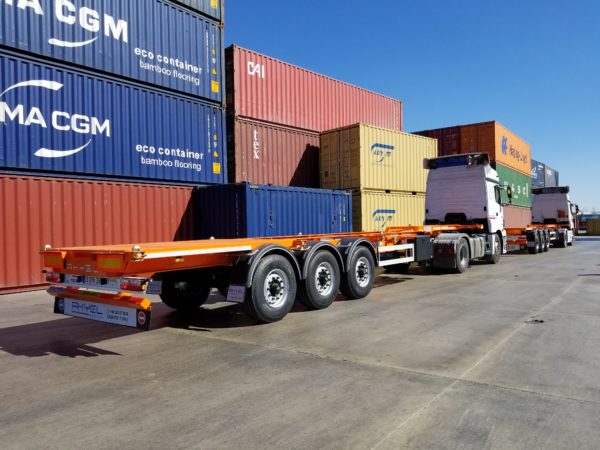 Extendable Skeletal Container Trailers (Telescopic) - Görsel 4