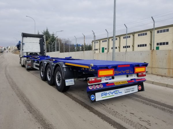 Extendable Skeletal Container Trailers (Telescopic) - Görsel 6