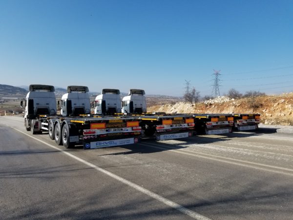 Extendable Skeletal Container Trailers (Telescopic) - Görsel 8