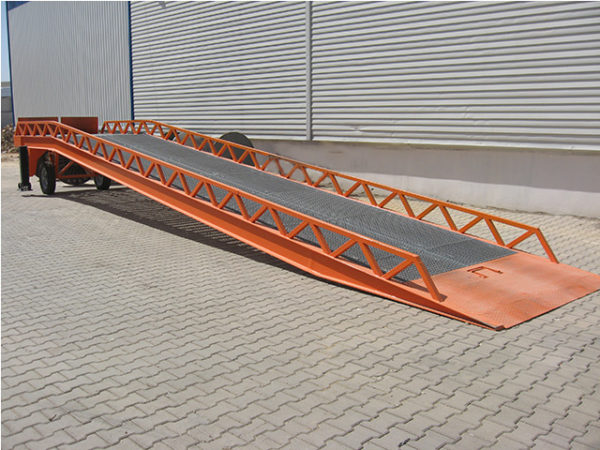 Portabke Forklift Loading Ramp Trailers - Görsel 3