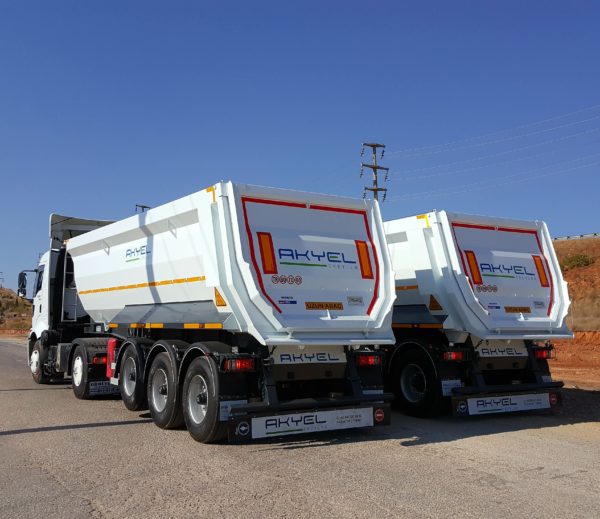 Tipper Semi-Trailers U-Type Dump - Görsel 2