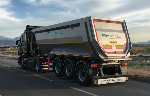 Tipper Semi-Trailers U-Type Dump - Görsel 6